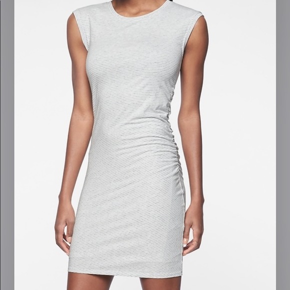 Athleta Dresses & Skirts - Athleta Striped Carefree Tee Dress